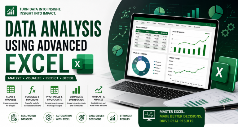 Data Analysis Using Advanced Excel